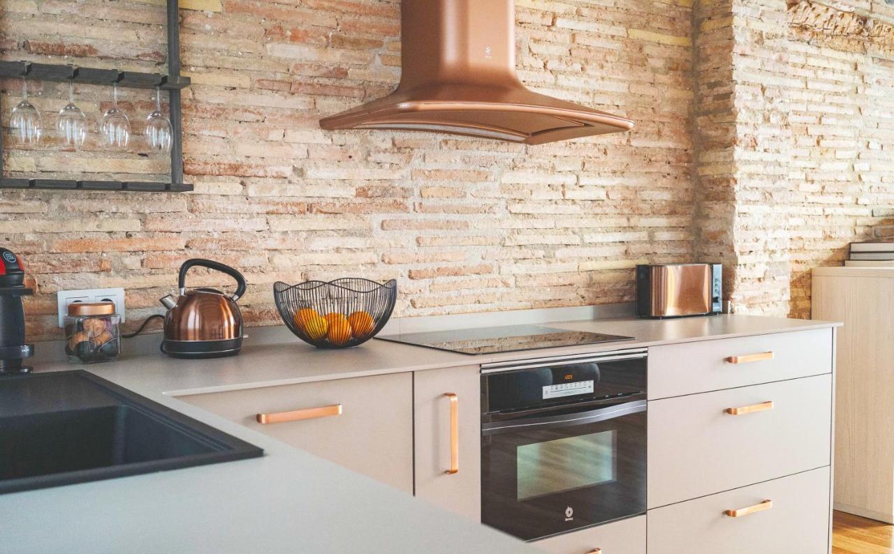 Lux Wood Loft With Air Con & Lift Lejlighed Logroño Eksteriør billede