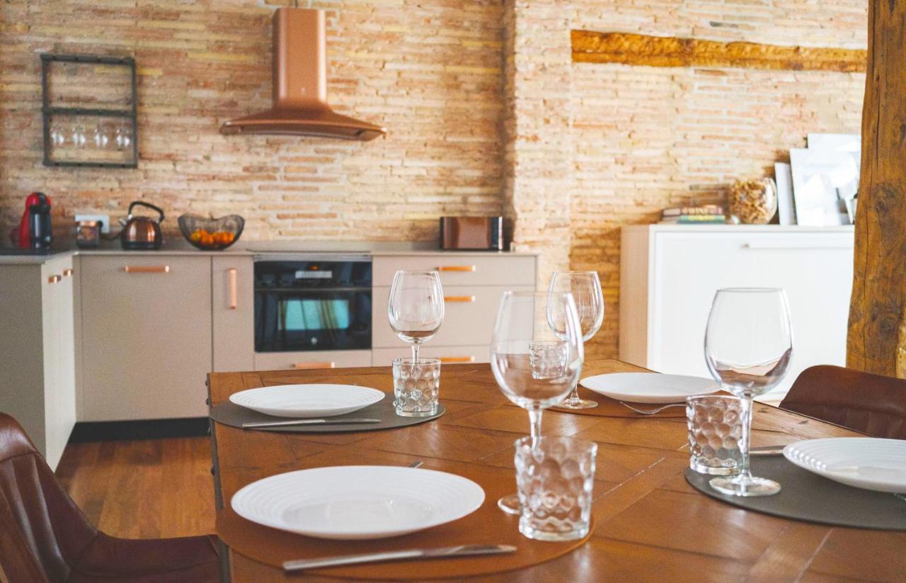Lux Wood Loft With Air Con & Lift Lejlighed Logroño Eksteriør billede
